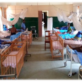 busy maternity ward in Rotifunk, Sierra Leone